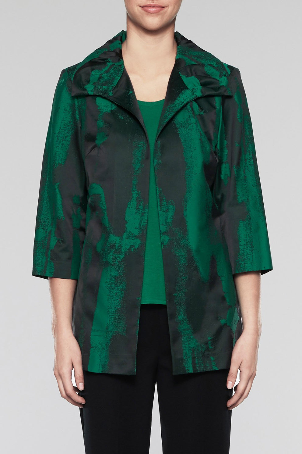 Abstract Artisan Jacket Color Black/Pine