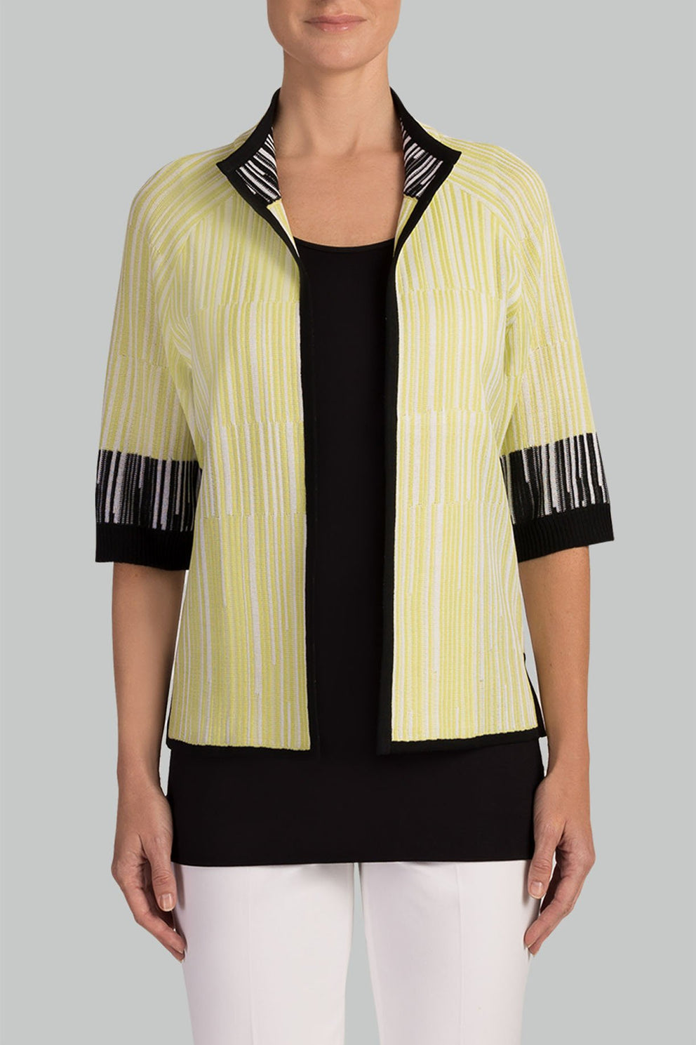 Aurora Stand Collar Jacket Color Aurora/Black/White