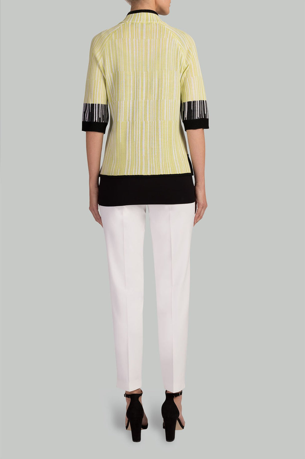 Aurora Stand Collar Jacket Color Aurora/Black/White