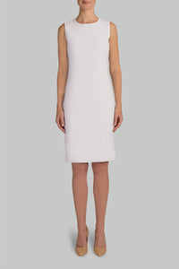 Lined Demi Dress Color White