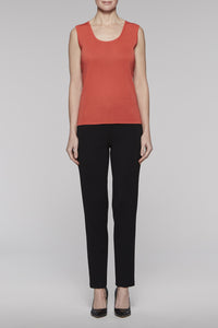 Zinnia Scoop Neck Tank Color Zinnia