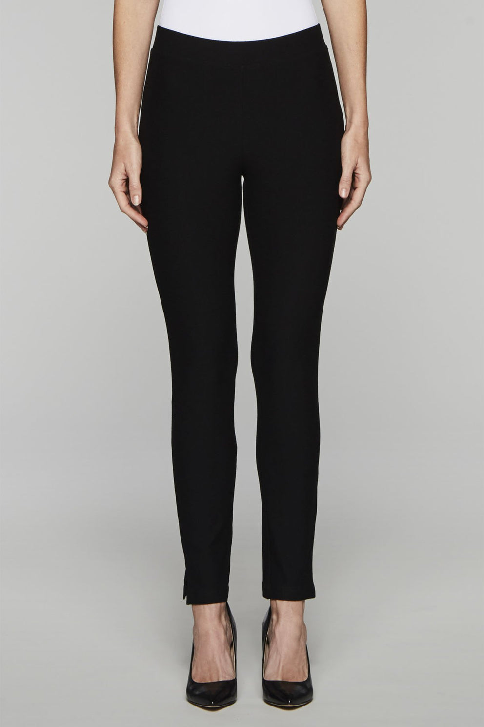 Women's Ankle Crepe Pant Black