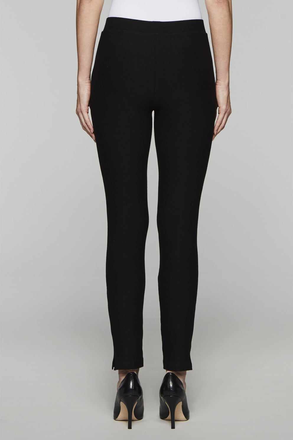 Women's Ankle Crepe Pant Black